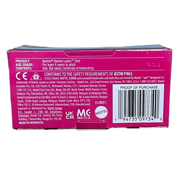 BARBIE Signature Looks Model # 14 Doll AA Elle Made to Move MTM NEW NIB HJW81 - Picture 6 of 6